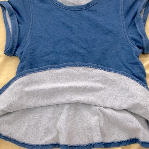 Club Monaco Denim-liked T-shirt - Picture 2 of 2